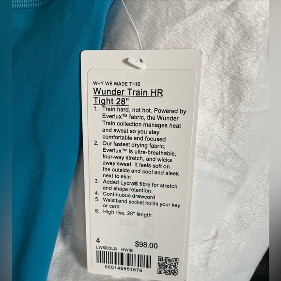 Lululemon Wunder Train Leggings - Picture 6 of 6